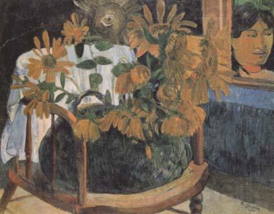 Paul Gauguin Sunflower (mk07) Spain oil painting art